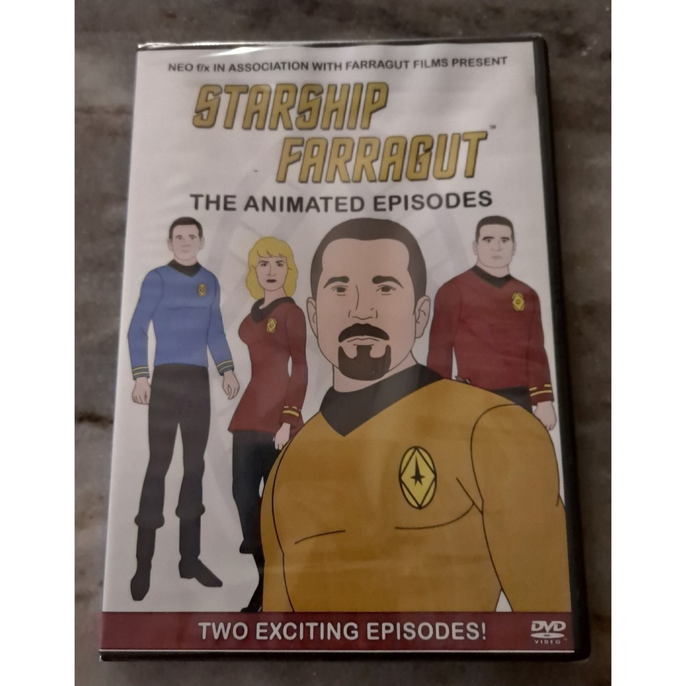 Starship Farragut The Animated Episodes New/Sealed Power Source DVD
